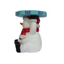 Load image into Gallery viewer, 85187-D - Lighted Snowman Christmas Side Table Decor Battery Operated Indoor Use Only
