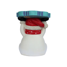 Load image into Gallery viewer, Lighted Snowman Christmas Side Table Decor Battery Operated Indoor Use Only
