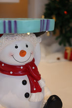 Load image into Gallery viewer, 85187-D - Lighted Snowman Christmas Side Table Decor Battery Operated Indoor Use Only
