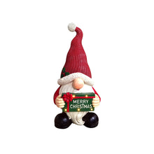 Load image into Gallery viewer, Merry Christmas Santa with LED Lights Lighted Christmas Decor Battery Operated Indoor Use Only
