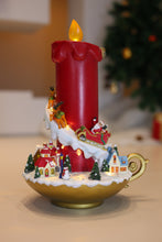 Load image into Gallery viewer, 13in Lighted Christmas Candle Decor Battery Operated Indoor Use Only
