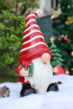 Load image into Gallery viewer, 85188-C - Santa Holding Christmas Tree Lighted Christmas Decor Battery Operated Indoor Use Only
