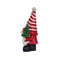 Load image into Gallery viewer, Santa Holding Christmas Tree Lighted Christmas Decor Battery Operated Indoor Use Only
