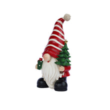 Load image into Gallery viewer, 85188-C - Santa Holding Christmas Tree Lighted Christmas Decor Battery Operated Indoor Use Only
