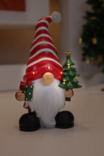 Load image into Gallery viewer, 85188-C - Santa Holding Christmas Tree Lighted Christmas Decor Battery Operated Indoor Use Only
