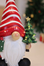 Load image into Gallery viewer, Santa Holding Christmas Tree Lighted Christmas Decor Battery Operated Indoor Use Only
