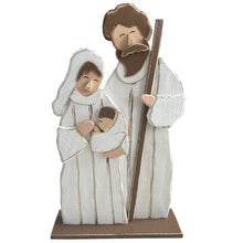 Load image into Gallery viewer, 27in Wooden Nativity Christmas Decor Indoor Outdoor Use
