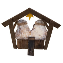 Load image into Gallery viewer, 30in Wooden Nativity Christmas Decor Indoor Outdoor Use
