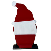 Load image into Gallery viewer, 85255-P - Medium Wooden Gnome Christmas Decor Indoor Outdoor Use
