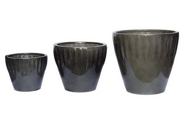 Planters-3 Pc Set-25Cm, 33Cm, 42Cm