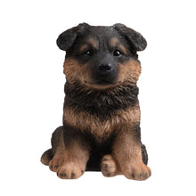 Load image into Gallery viewer, 10&quot; German Shepherd Puppy Statue
