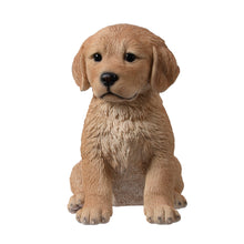 Load image into Gallery viewer, 10&quot; Golden Retreiver Puppy Statue
