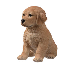 Load image into Gallery viewer, 10&quot; Golden Retreiver Puppy Statue
