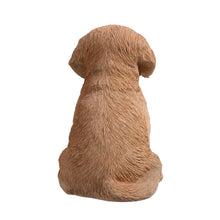 Load image into Gallery viewer, 10&quot; Golden Retreiver Puppy Statue
