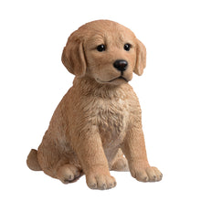 Load image into Gallery viewer, 10&quot; Golden Retreiver Puppy Statue

