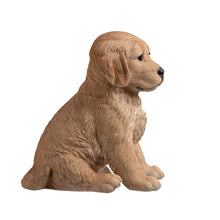 Load image into Gallery viewer, 10&quot; Golden Retreiver Puppy Statue
