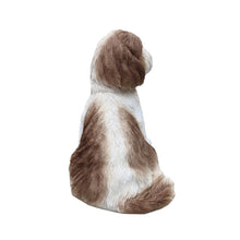 Load image into Gallery viewer, Shizu Harmony: Elegant Polyresin Figurine in Brown and White
