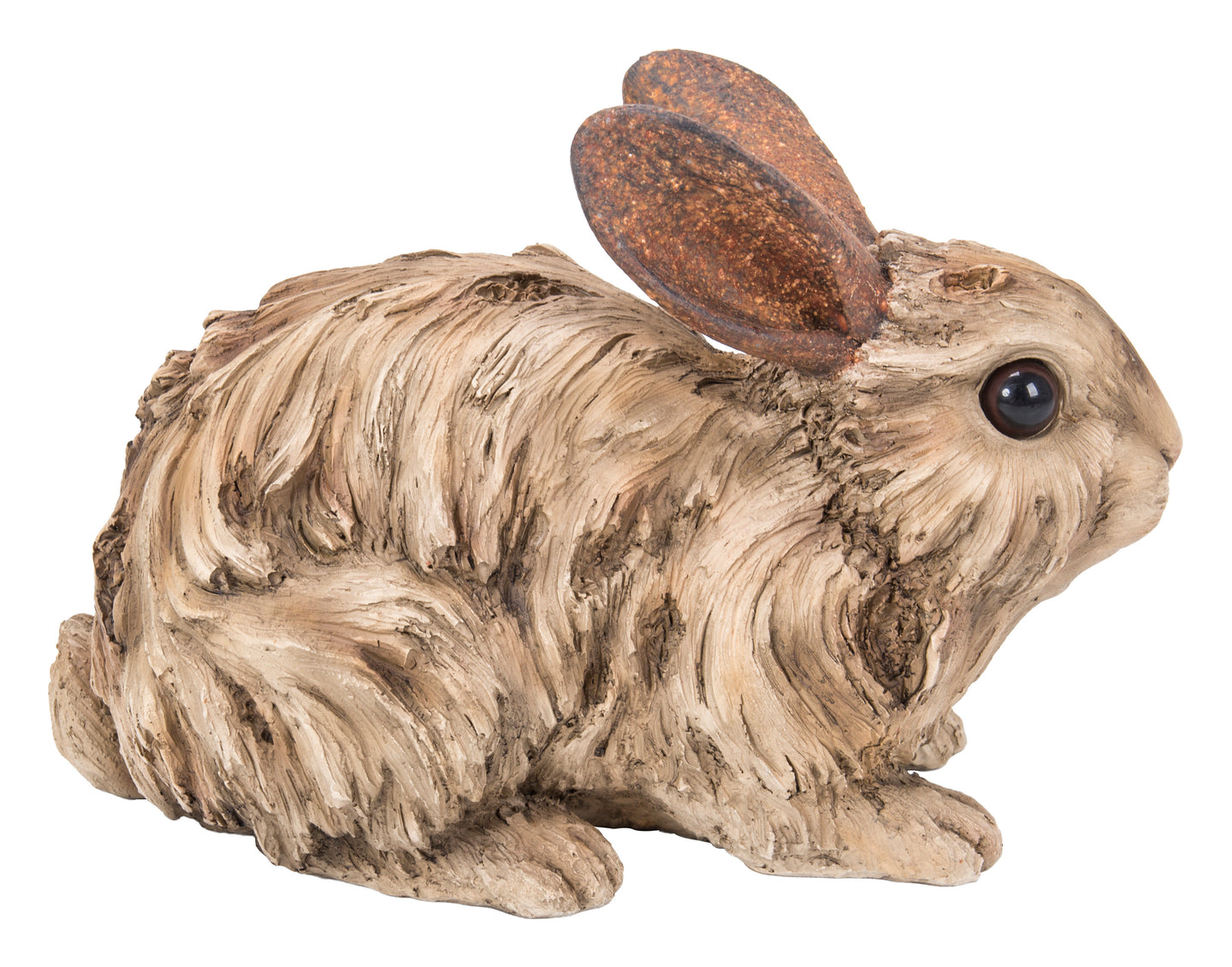 Large Driftwood Rabbit Statue