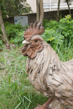 Load image into Gallery viewer, Driftwood Standing Rooster Statue
