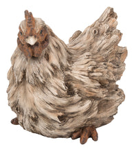 Load image into Gallery viewer, Driftwood Squatting Hen Statue

