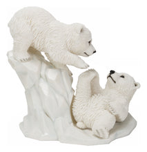 Load image into Gallery viewer, Polar Bear Cubs Playing

