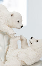 Load image into Gallery viewer, Polar Bear Cubs Playing
