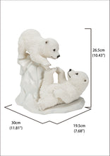 Load image into Gallery viewer, Polar Bear Cubs Playing
