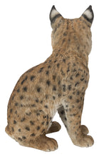 Load image into Gallery viewer, Sitting Bobcat Statue
