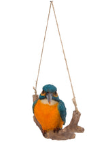 Load image into Gallery viewer, Hanging Kingfisher On A Branch
