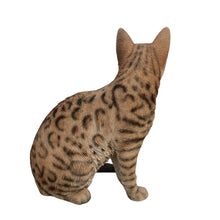 Load image into Gallery viewer, 87674-S -  Sitting Bengal Cat - Small HI-LINE GIFT
