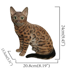 Load image into Gallery viewer, 87674-S -  Sitting Bengal Cat - Small HI-LINE GIFT
