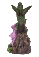 Load image into Gallery viewer, Motion Activated Singing Hummingbird On Foxglove
