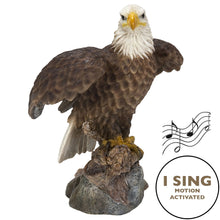 Load image into Gallery viewer, Motion Activated Singing Eagle
