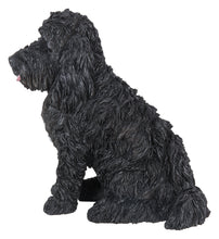 Load image into Gallery viewer, Large Sitting Black-Coloured Cockapoo
