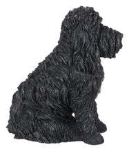 Load image into Gallery viewer, Large Sitting Black-Coloured Cockapoo

