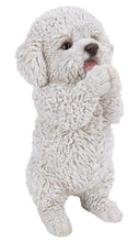 Load image into Gallery viewer, Poodle Puppy Playing Statue
