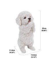 Load image into Gallery viewer, Poodle Puppy Playing Statue
