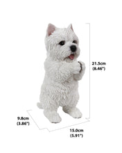 Load image into Gallery viewer, Westie Puppy Playing Statue
