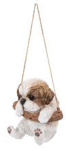 Load image into Gallery viewer, Hanging Shih Tzu Puppy Statue
