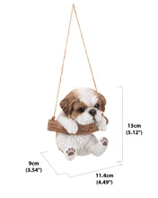 Load image into Gallery viewer, Hanging Shih Tzu Puppy Statue
