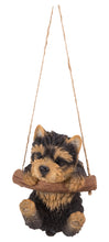 Load image into Gallery viewer, Hanging Yorkshire Terrier Puppy Statue
