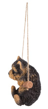 Load image into Gallery viewer, Hanging Yorkshire Terrier Puppy Statue
