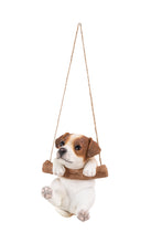 Load image into Gallery viewer, Hanging Jack Russell Terrier Puppy Statue
