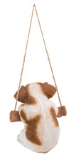 Load image into Gallery viewer, Hanging Jack Russell Terrier Puppy Statue
