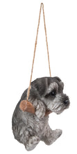 Load image into Gallery viewer, Hanging Schnauzer Puppy Statue
