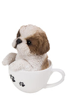 Load image into Gallery viewer, Teacup Shih Tzu Puppy Statue
