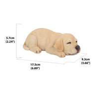 Load image into Gallery viewer, Sleeping Labrador Puppy Statue
