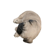 Load image into Gallery viewer, Pug Dreamland: Cozy Brown Polyresin Sleeping Pug Figurine
