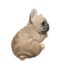 Load image into Gallery viewer, Bulldog Bliss: Polyresin Resting French Bulldog in Rich Brown
