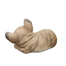 Load image into Gallery viewer, Bulldog Bliss: Polyresin Resting French Bulldog in Rich Brown
